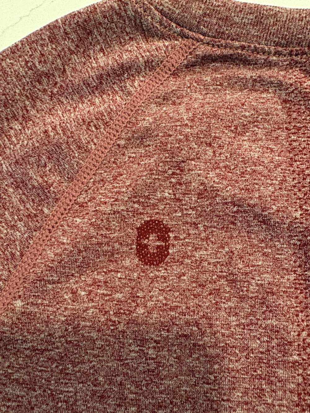 Figs Salta Seamless Longsleeve Underscrub ~ XS ~ Heathered Rose - Picture 5 of 9